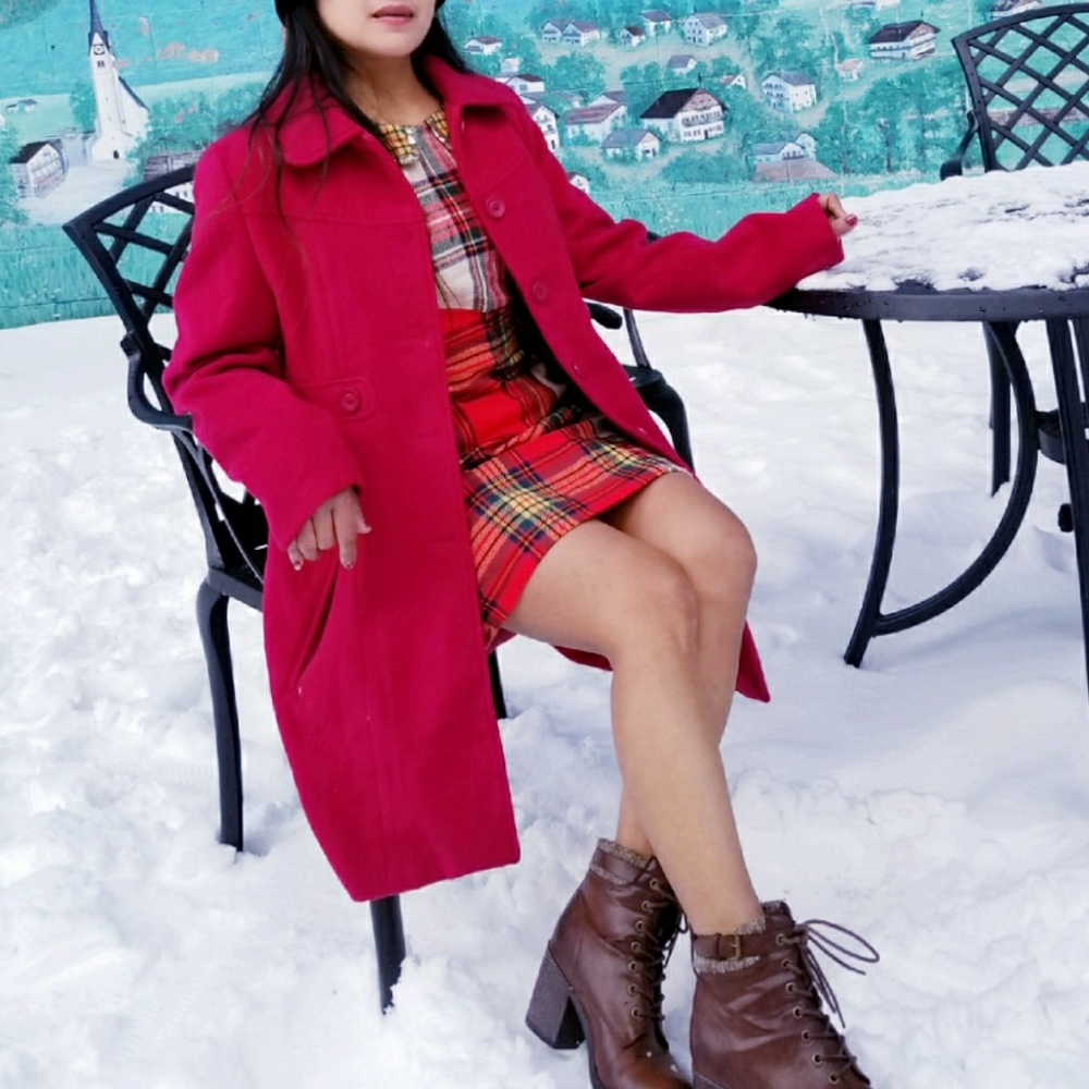 Red coat